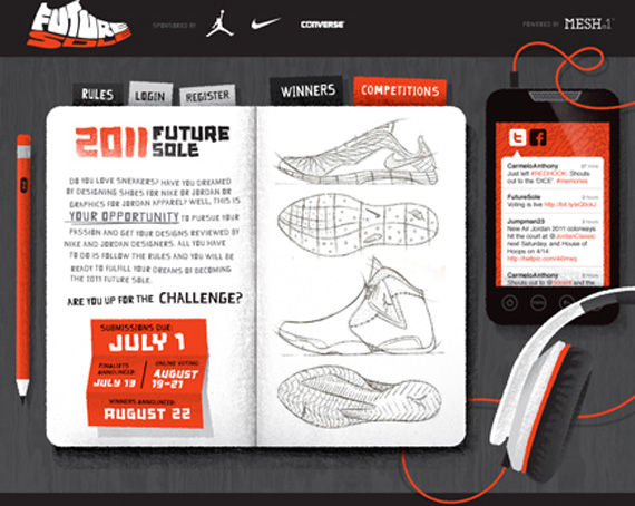 Jordan Brand Future Sole 2011 Opens Today