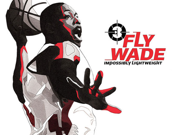 Jordan Fly Wade 'Impossibly Lightweight' Event @ House of Hoops
