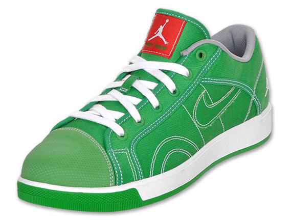 Jordan Sky High Retro Low Green White Finishline