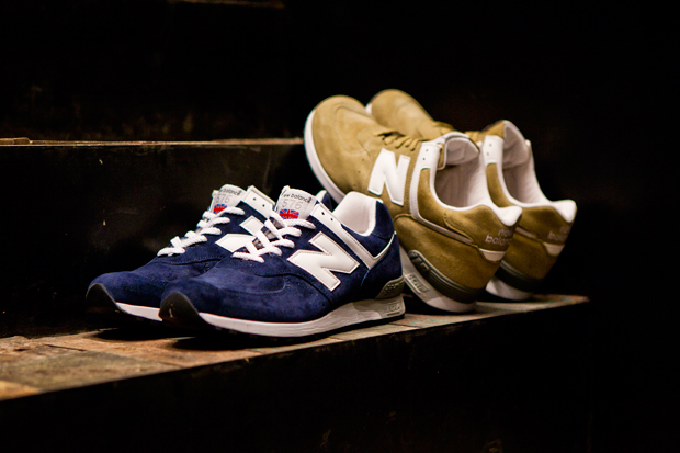 New Balance 576 'Made in England' - Navy + Moss