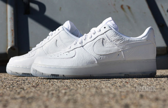 Nike Air Force Low - White Crinkled Available - SneakerNews.com