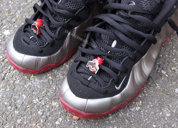 Nike Air Foamposite One Ohio State Sole Swap Customs By Jason Negron 8