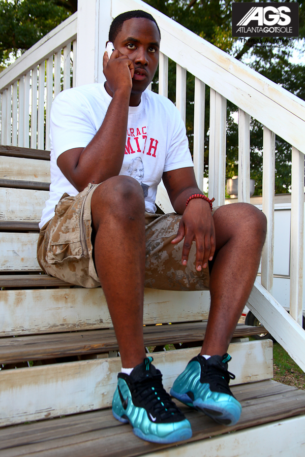 Nike Air Foamposite Pro Retro On Foot 2