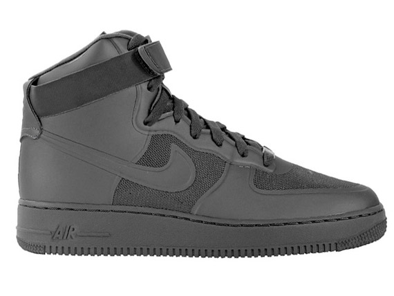 Nike Air Force 1 High Hyperfuse - Black | New Images - SneakerNews.com