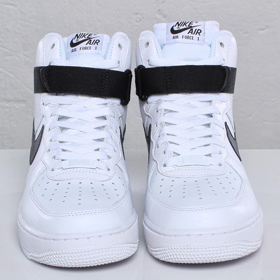 Nike Air Force 1 High White Black 3