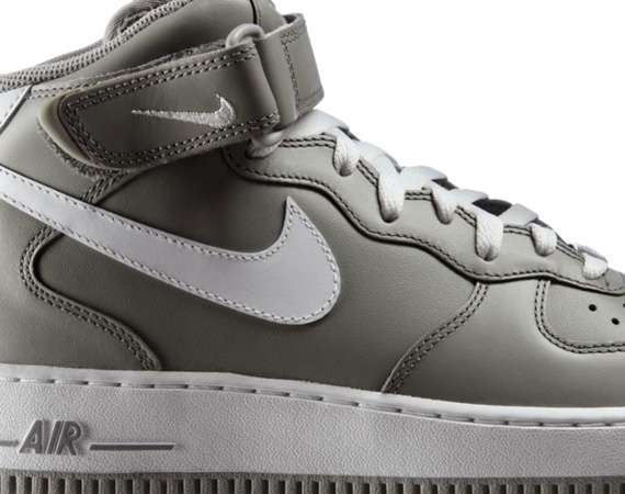 Nike Air Force 1 Mid '07 - Medium Grey - White