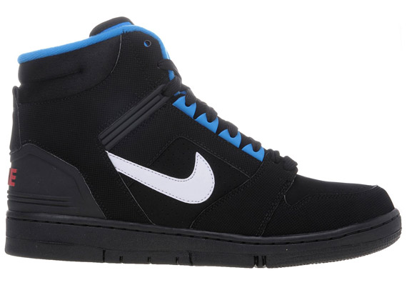 Nike Air Force II High - Black - Photo Blue - Red - SneakerNews.com