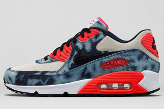Nike Air Max 90 Infrared Washed Denim Release Date Rd Thumb