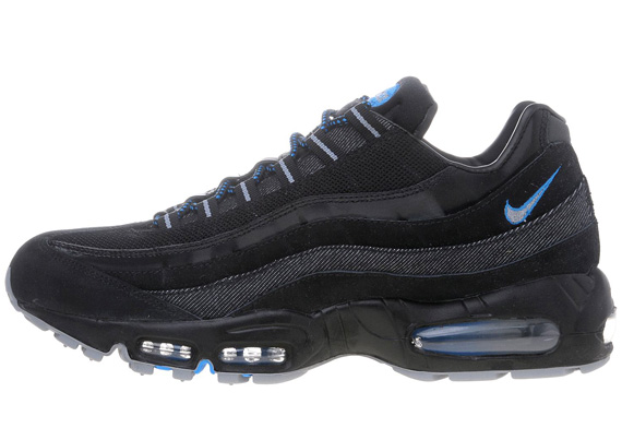 Nike Air Max 95 Black Stealth Grey Photo Blue Denim 06