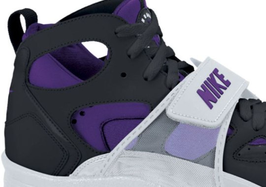 nike air trainer huarache black purple white nikestore 02