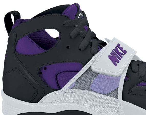 Nike Air Trainer Huarache – Black – Club Purple – Platinum