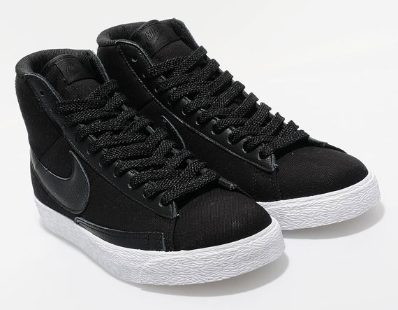 nike blazer mid premium tg black white 03