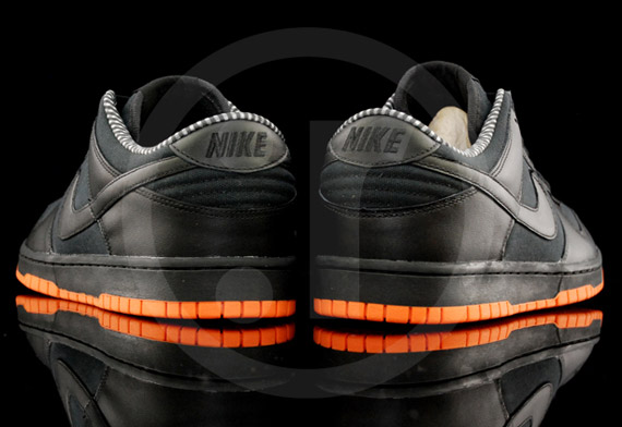 Nike Dunk Low Cl Black Bright Mandarin 4