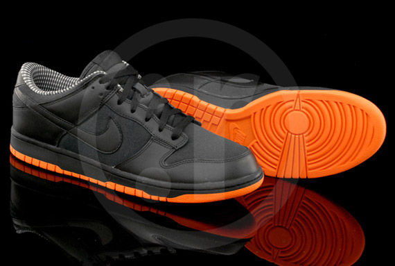 Nike Dunk Low Cl Black Bright Mandarin 5