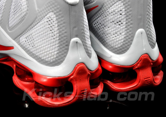 Nike Hypershox 2011 Wolf Grey White Sport Red SneakerNews