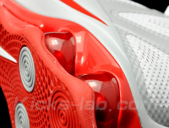Nike Hypershox 2011 - Wolf Grey - White - Sport Red