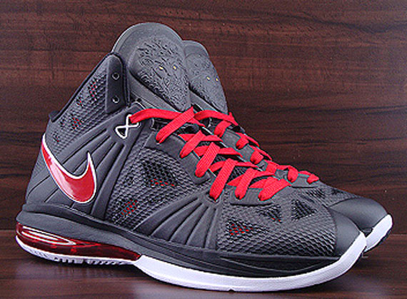 Nike Lebron 8 Ps Black Red White 95soleman 01