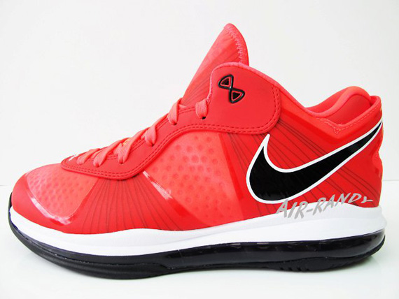 Nike Lebron 8 V2 Low Solar Red Air Randy 07