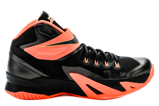 Nike Lebron Zoom Soldier 8 Bright Mango Peach Dream Rd Thumb