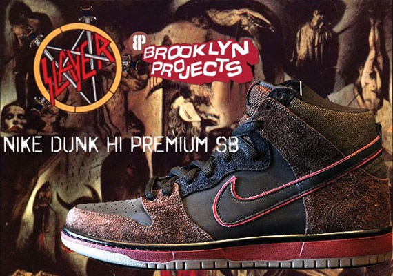 Nike SB Dunk High Premium ‘Reign in Blood’ – New Photos