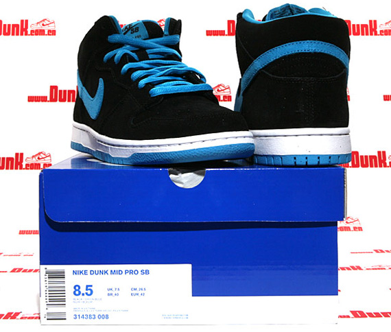 Nike Sb Dunk Mid Black Orion Blue 03