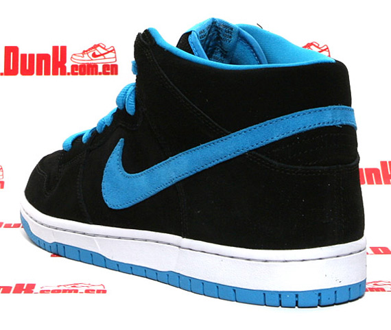Nike Sb Dunk Mid Black Orion Blue 05