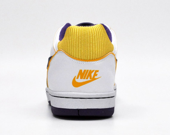 Nike Sky Force 88 Low White Yellow Purple Step 04