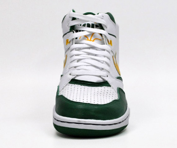 Nike Sky Force 88 Mid White Green Yellow 04
