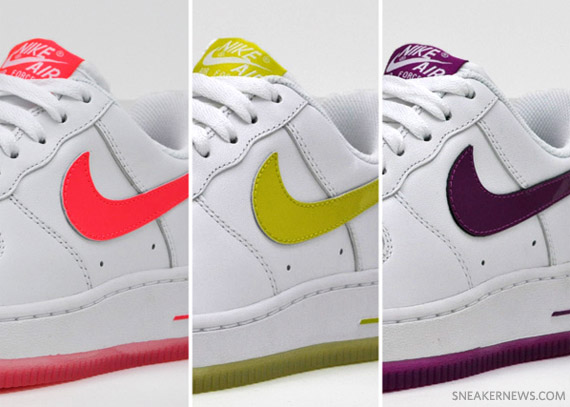 Nike WMNS Air Force 1 Low - Patent Swoosh Pack