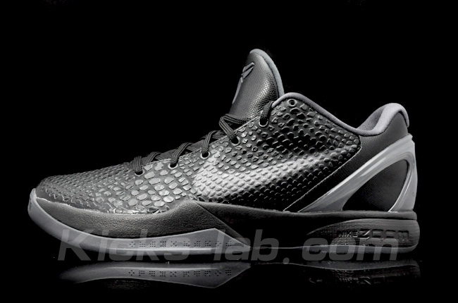 Nike Zoom Kobe Vi Black Grey 1