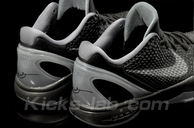Nike Zoom Kobe Vi Black Grey 5