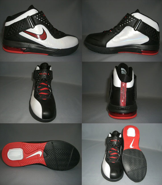 Nike Zoom Soldier V White Sport Red Black 01