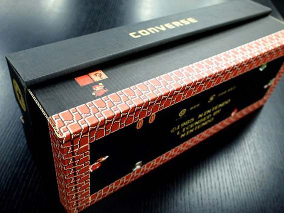 Super Mario Bros X Converse Chuck Taylor Packaging 1