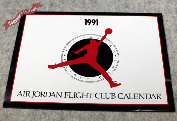 1991 air jordan flight club calendar