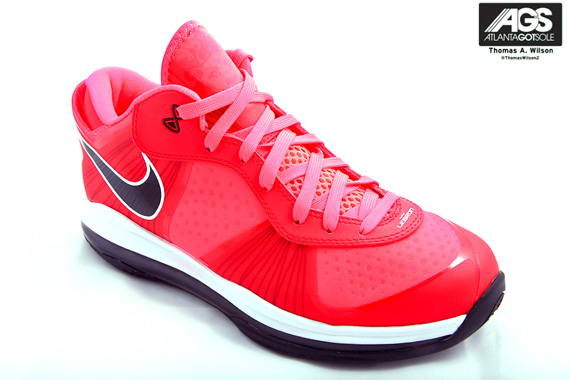 Nike LeBron 8 V/2 Low 'Solar Red' - Detailed Images - SneakerNews.com