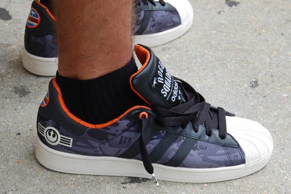 Star Wars x adidas zebra Originals Superstar II ‘Rogue Squadron Rebel Alliance’