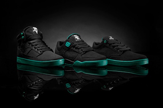 Supra 'Black and Green' Pack