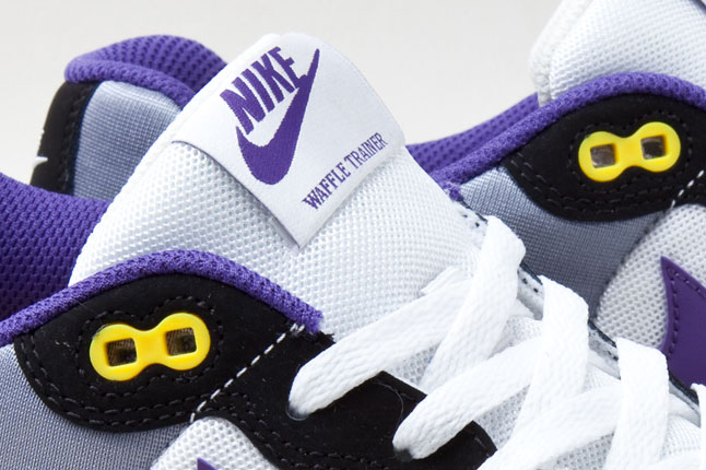 Nike Air Waffle Trainer Smmt Wht Vrsty Prpl Blk 4 1