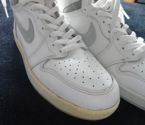 Air Jordan 1 - White - Neutral Grey | OG Pair on eBay - SneakerNews.com