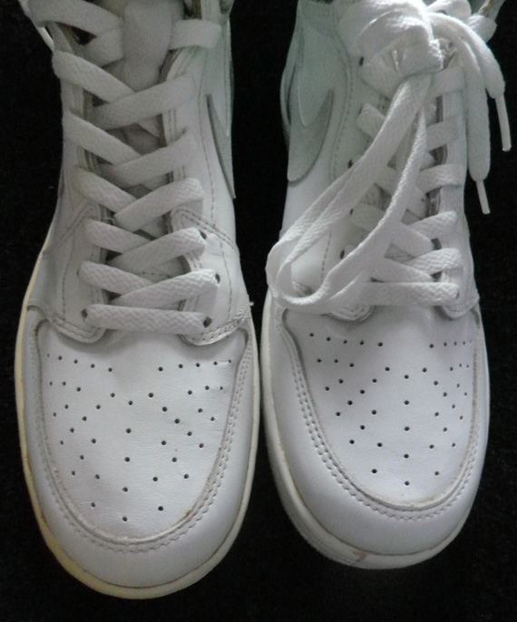 Air Jordan 1 White Grey Og Pair On Ebay 12