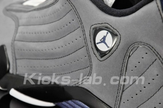 Air Jordan 14 Retro – Light Graphite – Midnight Navy – Black | Detailed Images