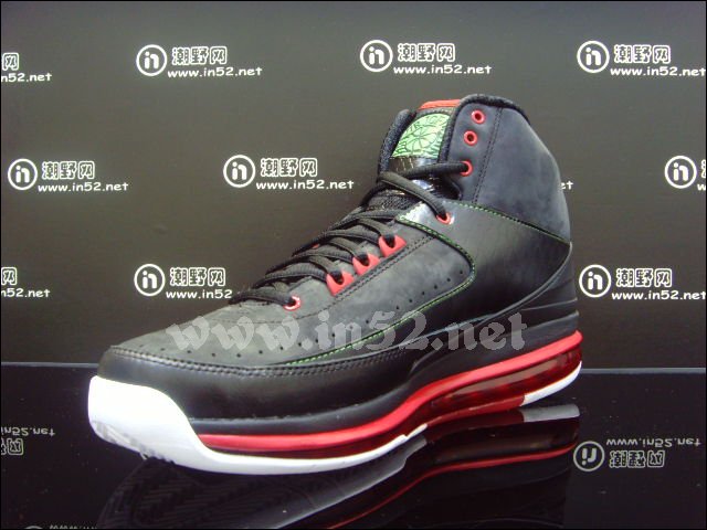 air-jordan-2.0-black-red-green-white-4 Air Jordan 2.0 Black Red Green White 4