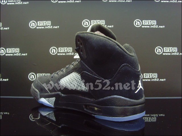 Air Jordan 5 Black Metallic Silver 5