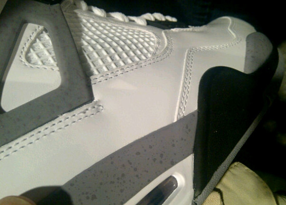 Air Jordan IV - White - Cement | 2012 Sample