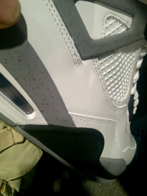 Air Jordan Iv White Cement 2012 Teaser 02