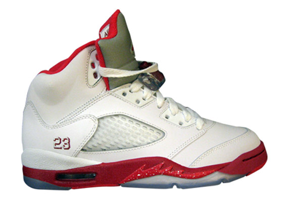 Air Jordan V GS 'Strawberry Splash Pack' - August 2011 - SneakerNews.com