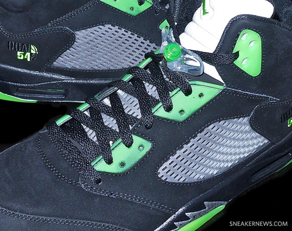 Air Jordan V Quai 54 Black Detailed Images 69