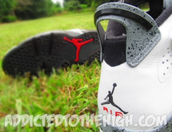 Air Jordan Vi White Cement Custom By Mizzee 8