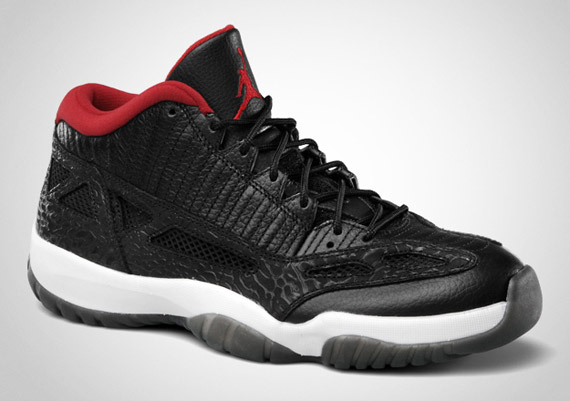 Air Jordan Xi Low Black Varsity Red Release Date 1