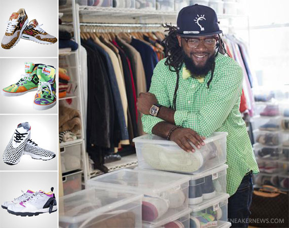 Coltrane Curtis To Sell His Sneaker Collection For $40,000